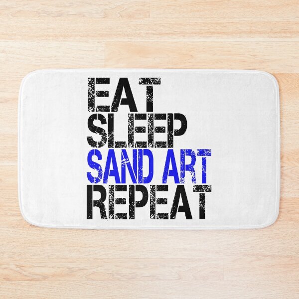 Item preview, Eat Sleep Sand Art Repeat, Grunge  designed and sold by ACC .
