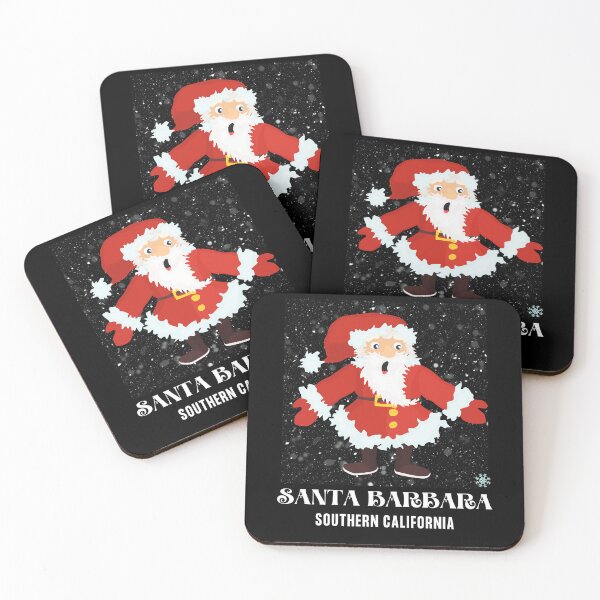 Item preview, Santa Meet Barbara In California designed and sold by LTM-tee.