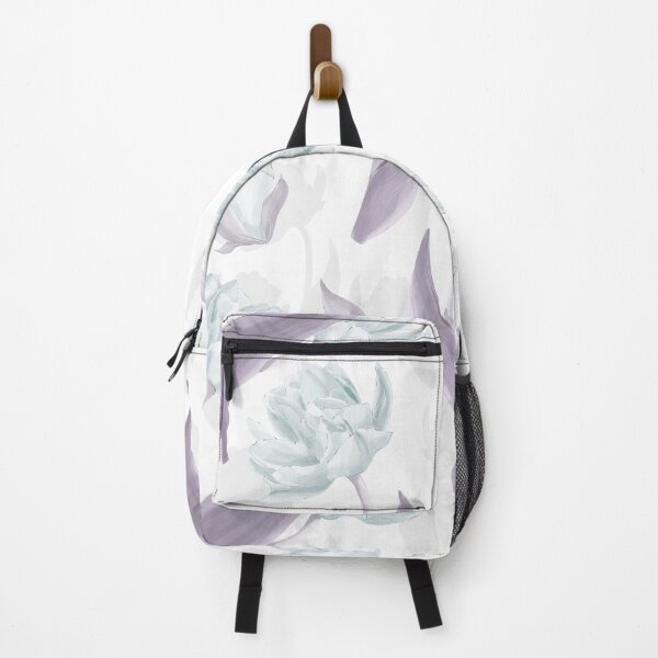 Item preview, Watercolor peonies in white and lilac-36.2022 designed and sold by designveralee.