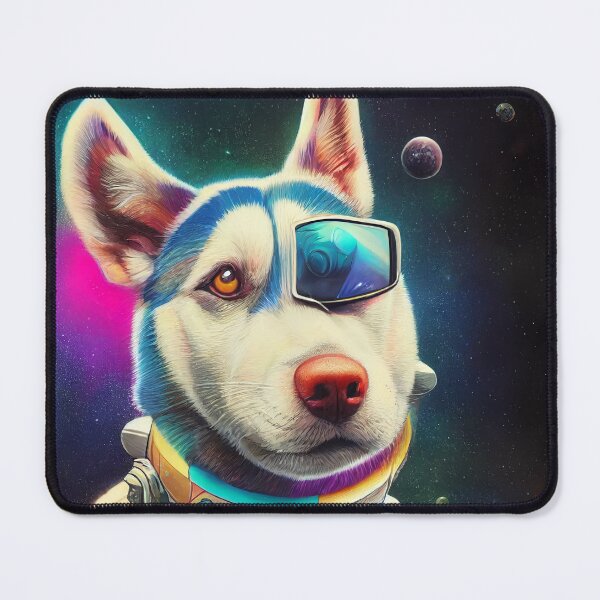 Item preview, Astronaut Husky Puppy Nr. 4 designed and sold by thesupremewiz.
