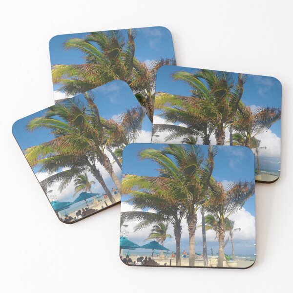 Item preview, Tropical Beach Palms designed and sold by unbleepable.