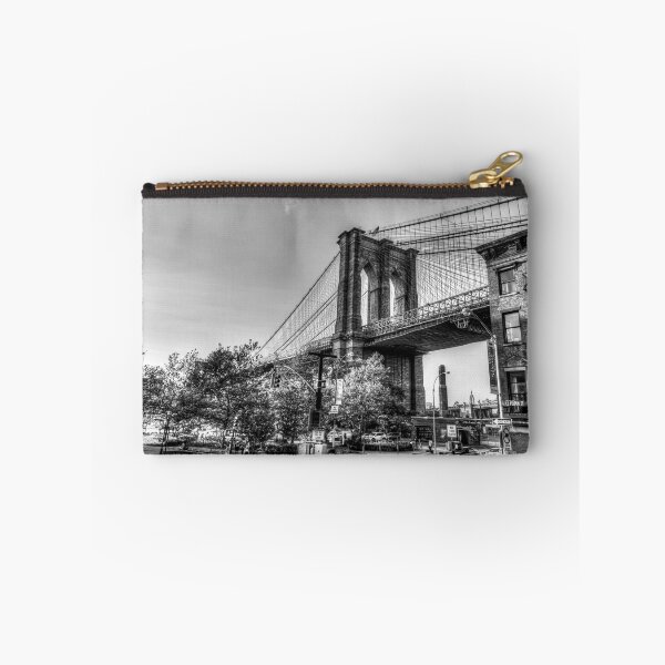 Item preview, Old Fulton Street And Brooklyn Bridge, New York  designed and sold by Paul Thompson Photography.