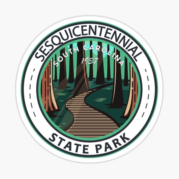Sesquicentennial State Park South Carolina Badge Sticker
