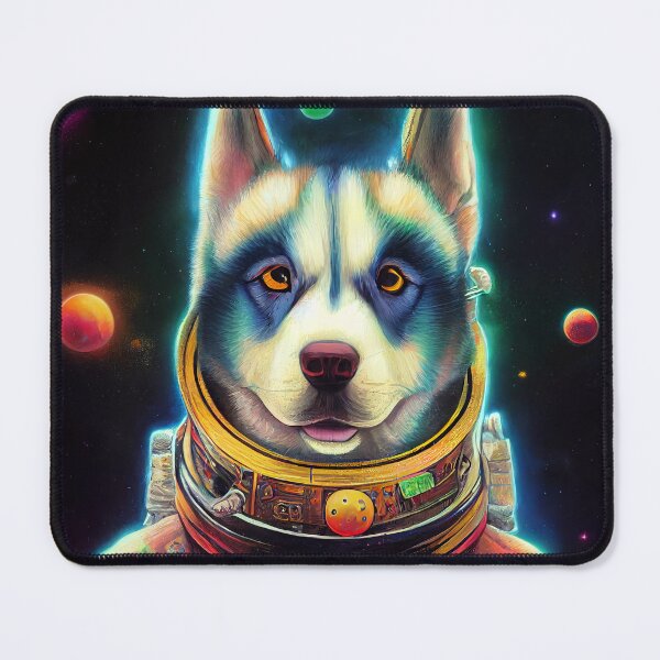 Item preview, Astronaut Husky Puppy Nr. 5 designed and sold by thesupremewiz.