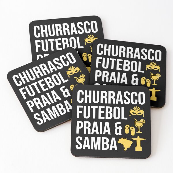 Artikelvorschau, Brasilianisches Barbecue BBQ Churrasco Futebol Samba entworfen und verkauft von JackCurtis1991.
