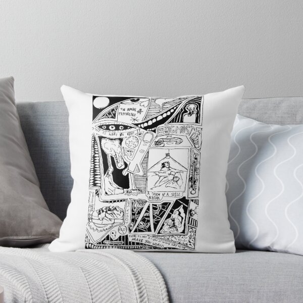 Item preview, "couch surf" comic style print designed and sold by plutocreatess.