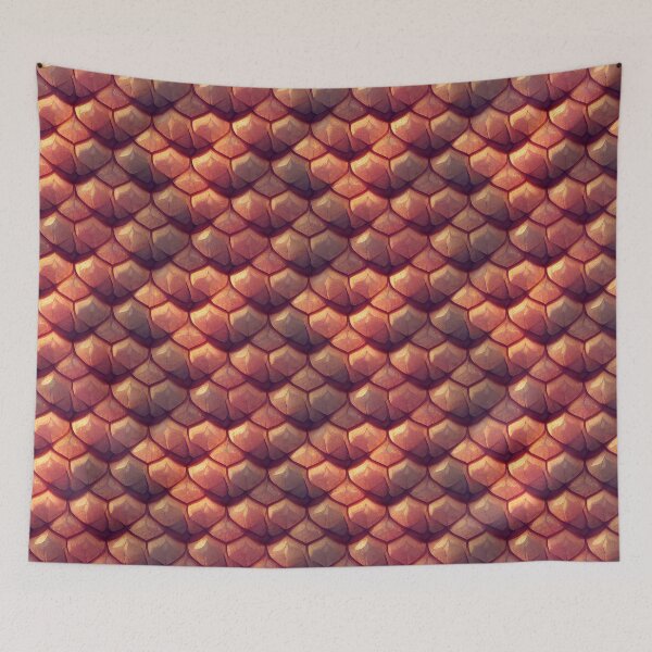 Item preview, Warm Colors Dragon Scales designed and sold by TextureFactory.