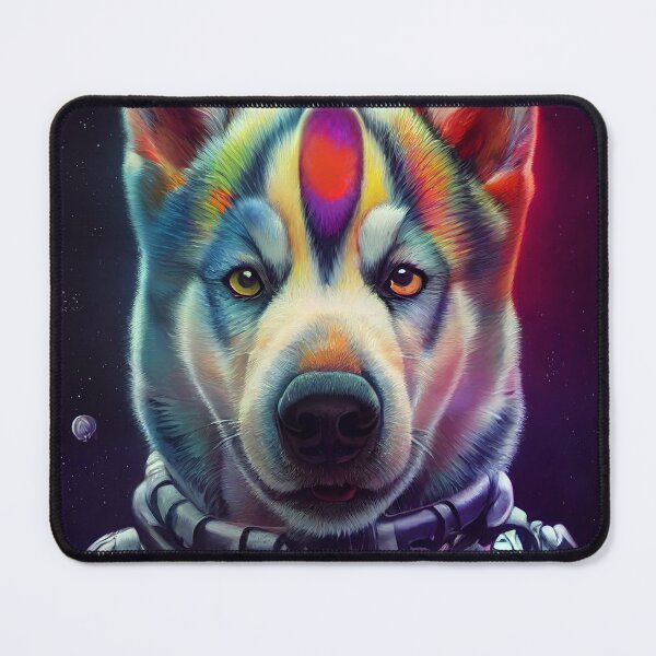 Item preview, Astronaut Husky Puppy Nr. 6 designed and sold by thesupremewiz.