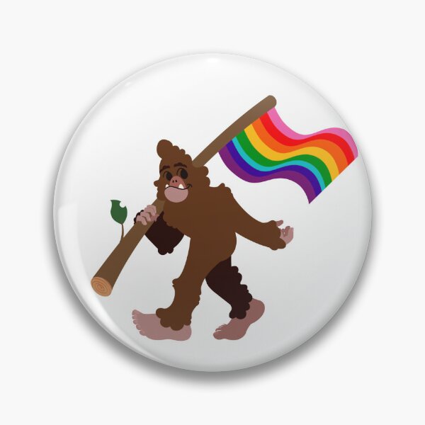 Item preview, Bigfoot Pride - Gilbert Baker’s 1978 Flag designed and sold by Purple-Capybara.