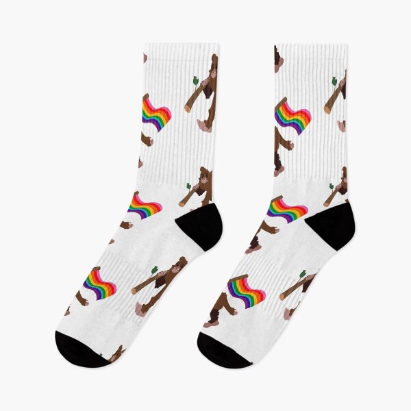 Item preview, Bigfoot Pride - Gilbert Baker’s 1978 Flag designed and sold by Purple-Capybara.