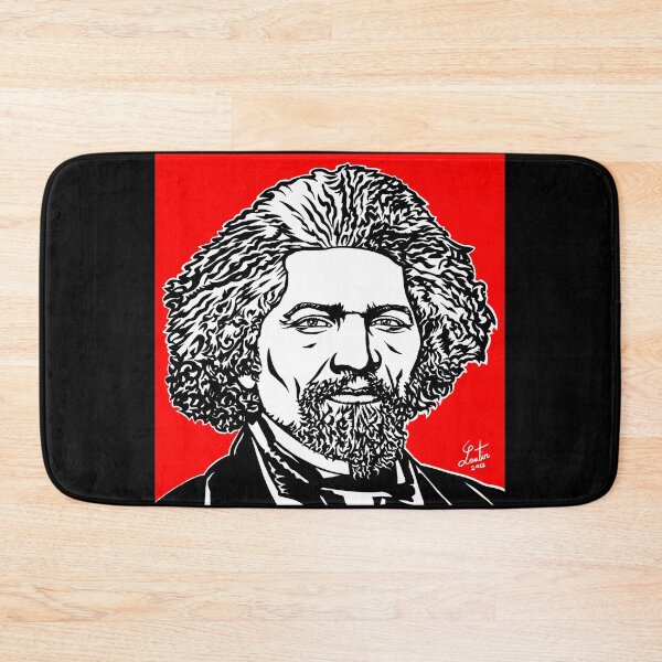 Item preview, FREDERICK DOUGLASS ink and acrylic portrait designed and sold by lautir.