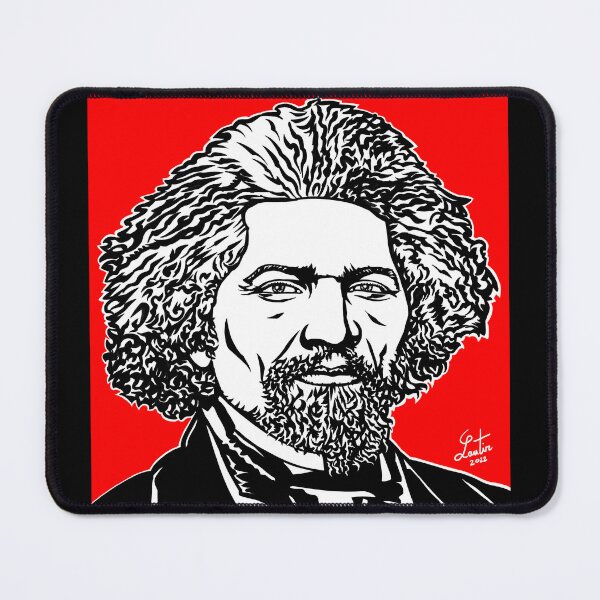 Item preview, FREDERICK DOUGLASS ink and acrylic portrait designed and sold by lautir.