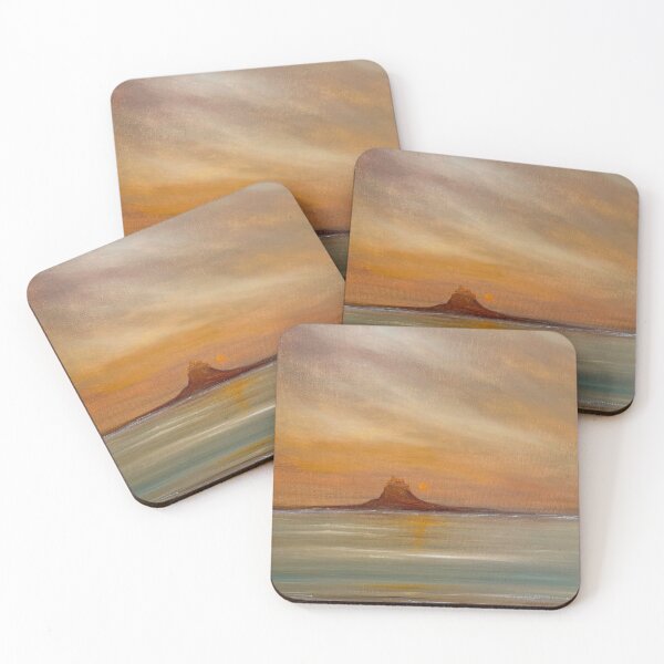 Item preview, Sunrise over Lindisfarne castle designed and sold by Scott Brennan.