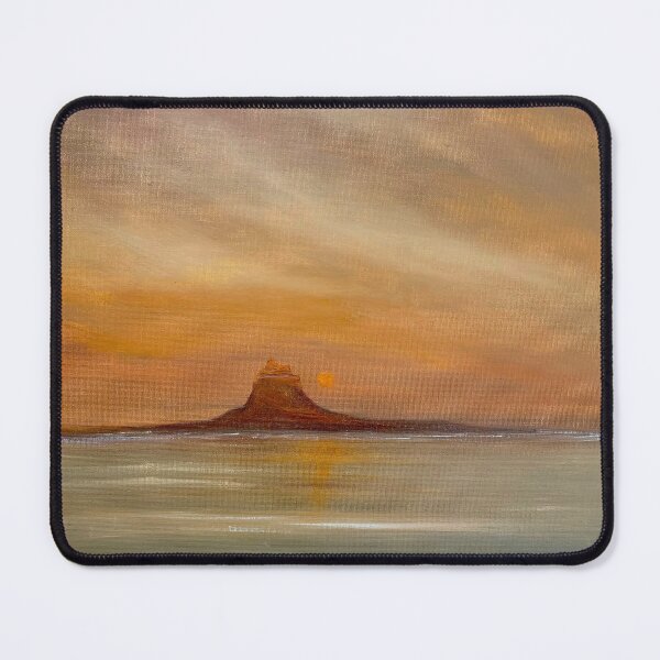 Item preview, Sunrise over Lindisfarne castle designed and sold by Scott Brennan.