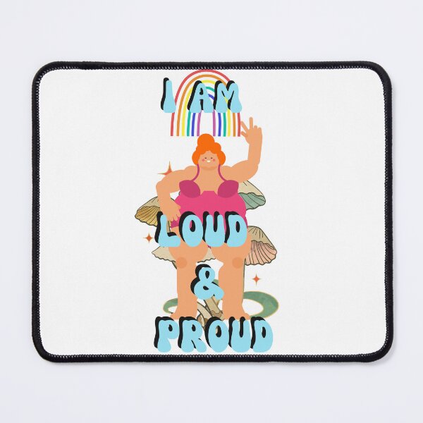 Item preview, I am Loud & Proud Affirmation designed and sold by KrisantoArts.