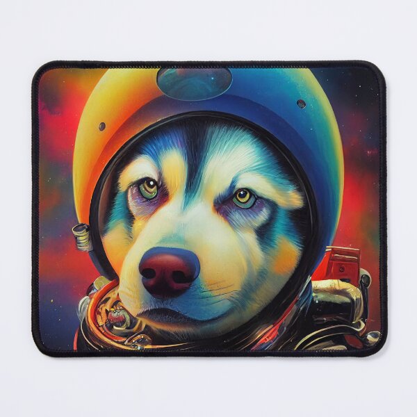 Item preview, Astronaut Husky Puppy Nr. 8 designed and sold by thesupremewiz.