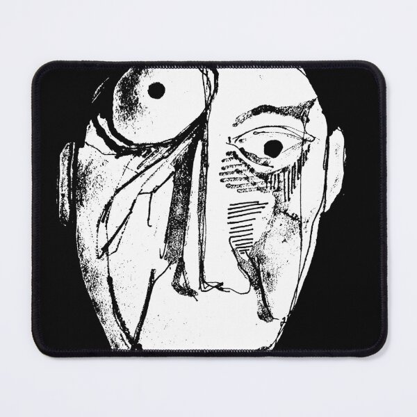 Item preview, abstract face drawing designed and sold by plutocreatess.