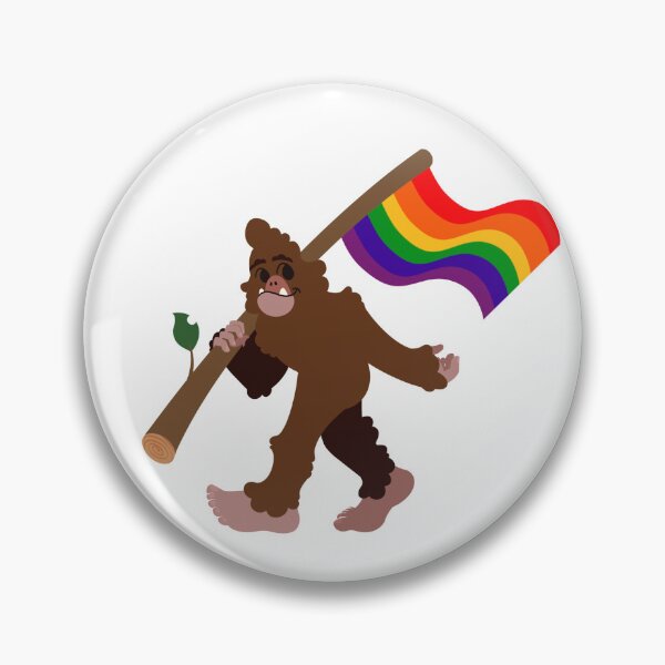 Item preview, Bigfoot Pride - Rainbow designed and sold by Purple-Capybara.