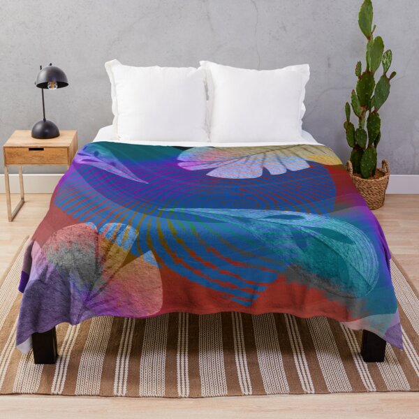 Item preview, Abstract multicoloured leaves heart artwork designed and sold by TipTopTapo.