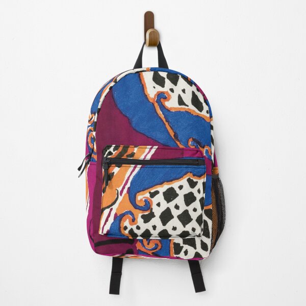 Item preview, EA Séguy botanical floral print – magenta and orange designed and sold by rpvga.