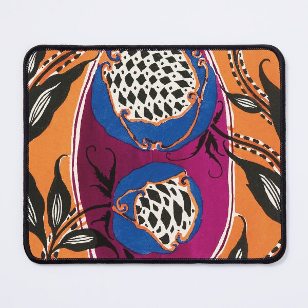 Item preview, EA Séguy botanical floral print – magenta and orange designed and sold by rpvga.