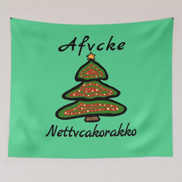 Item preview, Afvcke Nettvcakorakko - Merry Christmas Mvskoke Creek Nation Holiday designed and sold by MagicBoutique.