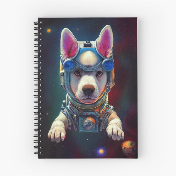 Item preview, Astronaut Husky Puppy Nr. 9 designed and sold by thesupremewiz.