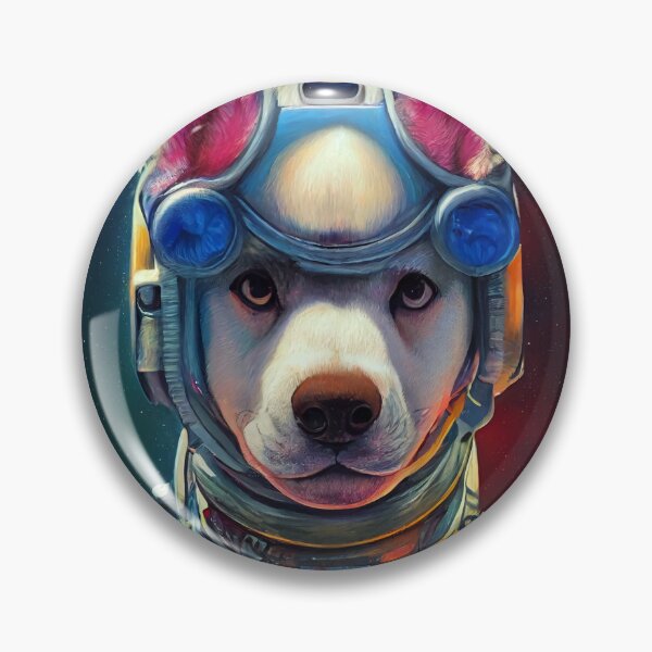 Item preview, Astronaut Husky Puppy Nr. 9 designed and sold by thesupremewiz.