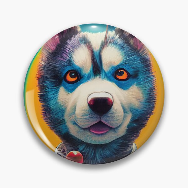 Item preview, Astronaut Husky Puppy Nr. 10 designed and sold by thesupremewiz.