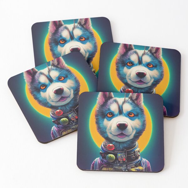 Item preview, Astronaut Husky Puppy Nr. 10 designed and sold by thesupremewiz.