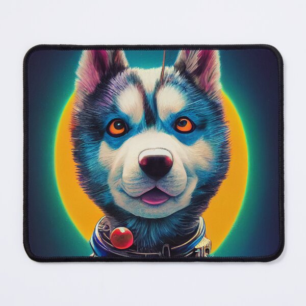 Item preview, Astronaut Husky Puppy Nr. 10 designed and sold by thesupremewiz.