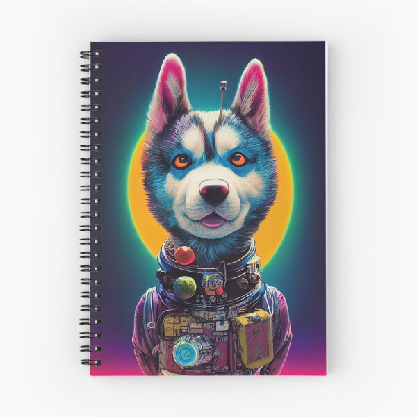 Item preview, Astronaut Husky Puppy Nr. 10 designed and sold by thesupremewiz.