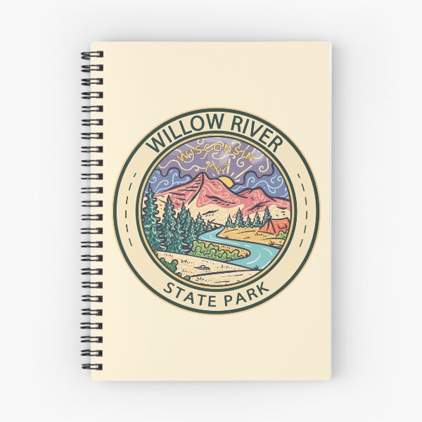 Item preview, Willow River State Park Wisconsin Badge designed and sold by KrisSidDesigns.