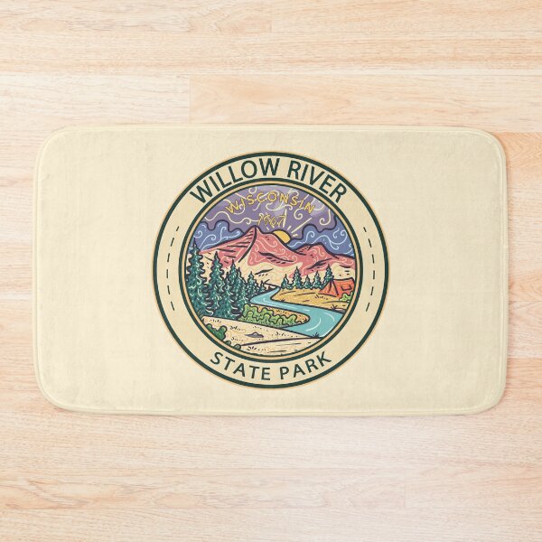 Item preview, Willow River State Park Wisconsin Badge designed and sold by KrisSidDesigns.