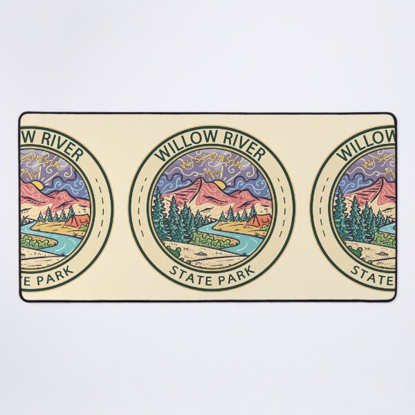 Item preview, Willow River State Park Wisconsin Badge designed and sold by KrisSidDesigns.