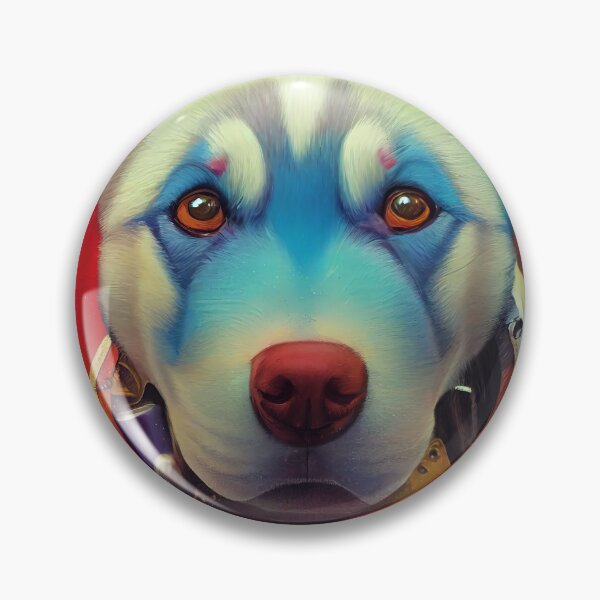 Item preview, Astronaut Husky Puppy Nr. 11 designed and sold by thesupremewiz.