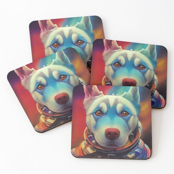 Item preview, Astronaut Husky Puppy Nr. 11 designed and sold by thesupremewiz.