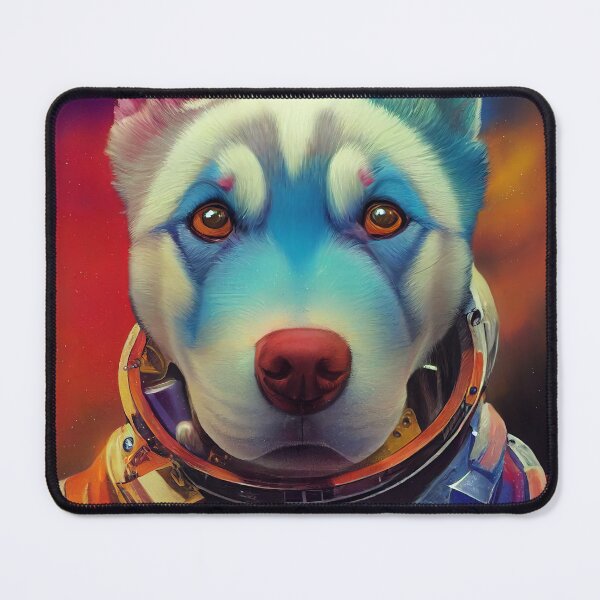 Item preview, Astronaut Husky Puppy Nr. 11 designed and sold by thesupremewiz.