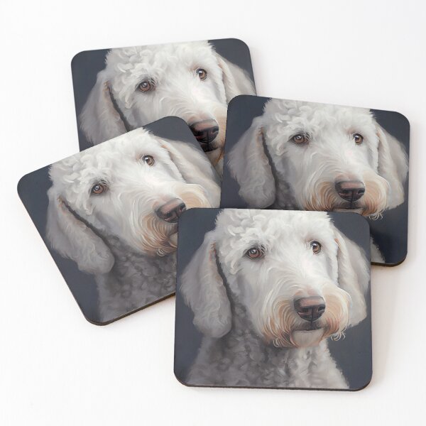 Item preview, Bedlington Terrier - Oil Paint designed and sold by ABArtByAlexST.
