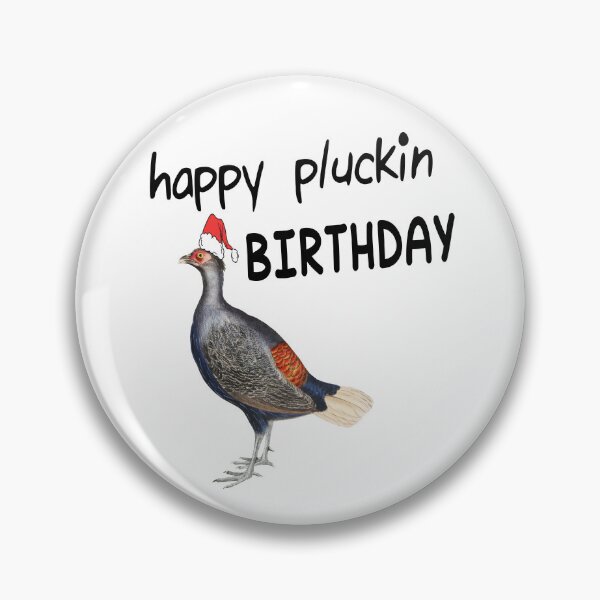 Item preview, Merry plucking Christmas Pheasant - Festive pheasants - game bird- Christmas Pheasant art  designed and sold by Ikgha.