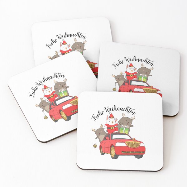 Item preview, Fröhliche Weihnachten, ein festliches Weihnachts Design für die gesamte Weihnachtszeit mit Weihnachtsbaum designed and sold by petpuppymania.