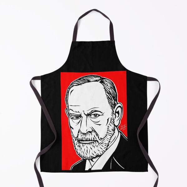 Item preview, SIGMUND FREUD ink and acrylic portrait designed and sold by lautir.