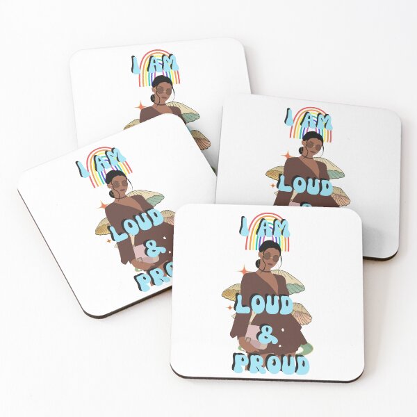 Item preview,   I am Loud & Proud Affirmation designed and sold by KrisantoArts.