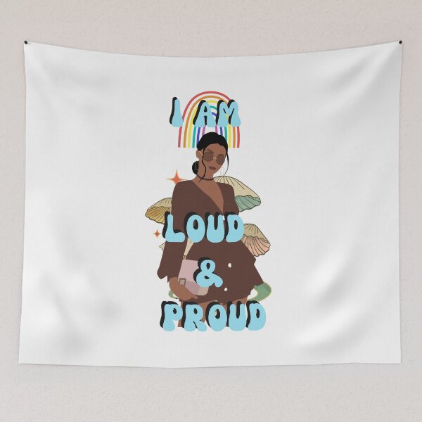 Item preview,   I am Loud & Proud Affirmation designed and sold by KrisantoArts.