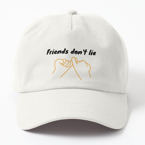 Item preview, FAN ART Friends don`t lie s quote  designed and sold by KIRA BROWN.