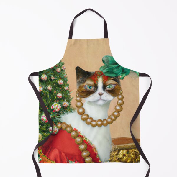 Item preview, Rad,Crazy, Kitty, Funny Royal Christmas, Pet Portrait, Royal Cat Paintings, Renaissance Pet King Portrait, Classic Pet Portrait, Print, Animal Wall Art designed and sold by RadRococo.