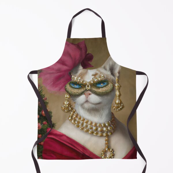 Item preview, Princess, Crazy, Kitty, Funny Royal Christmas, Pet Portrait, Royal Cat Paintings, Renaissance Pet King Portrait, Classic Pet Portrait, Print, Animal Wall Art designed and sold by RadRococo.