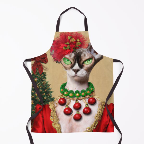 Item preview, Crazy Cat, Crazy, Kitty, Funny Royal Christmas, Pet Portrait, Royal Cat Paintings, Renaissance Pet King Portrait, Classic Pet Portrait, Print, Animal Wall Art designed and sold by RadRococo.