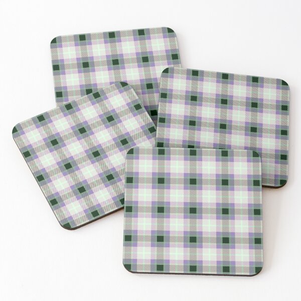 Item preview, Violet and green checkered pattern. designed and sold by MirBer.