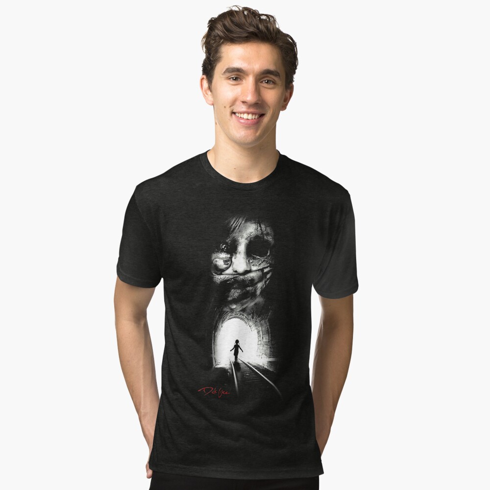 Item preview, Tri-blend T-Shirt designed and sold by DickGeetattoo.